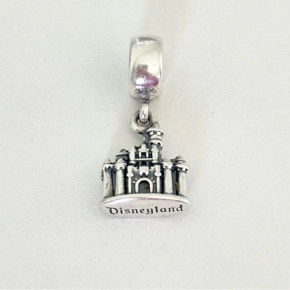 Pandora Disney Parks Disneyland Sleeping Beauty Castle Dangle Charm - Picture 2 of 7